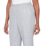 Ruby Rd. Womens Tailored Flat Front Slant Pocket Short Length Pants