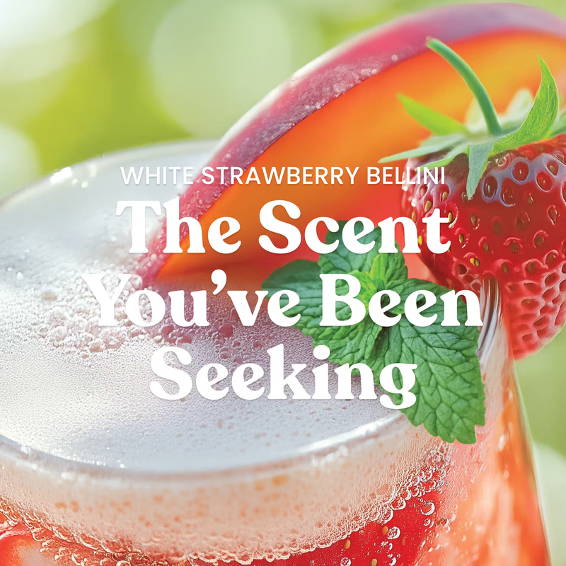 Yankee Candle 3-Wick Candle - White Strawberry Bellini