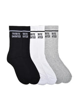 Favorite Daughter Womens The Collegiate Socks Box - Set of 3