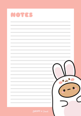Denik Tayto Bunny Notepad