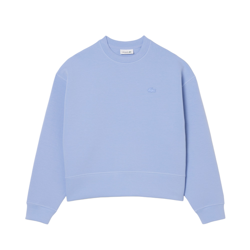 Lacoste Womens Oversized Cotton Sweatshirt