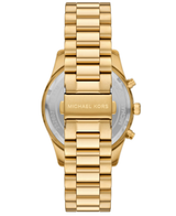Michael Kors Mens Lexington Chronograph Gold-Tone Watch