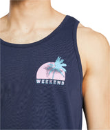 Chubbies Mens The Palm, Wave & Sunset Tank Top