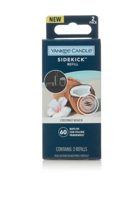 Yankee Candle Sidekick 2-Pack Refill - Coconut Beach