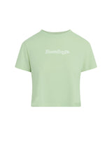 Favorite Daughter Womens The Cropped Varsity Short Sleeve T-Shirt