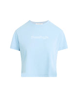 Favorite Daughter Womens The Cropped Varsity Short Sleeve T-Shirt