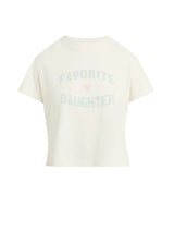 Favorite Daughter Womens The Cropped Favorite Daughter Short Sleeve T-Shirt