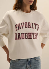Favorite Daughter Womens The Collegiate Sweatshirt