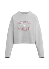 Favorite Daughter Womens The Cropped Favorite Daughter Sweatshirt