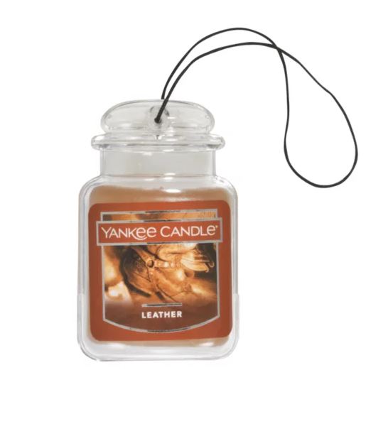 Yankee Candle Car Jar Ultimate Car Freshener - Leather