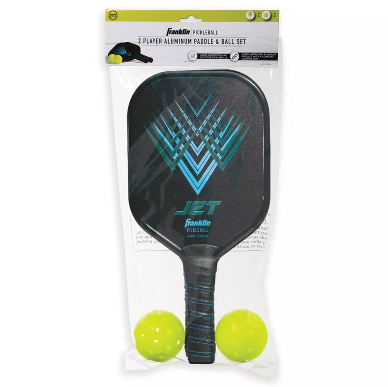 Franklin Sports X-40 Jet Aluminum Pickleball Paddle Set