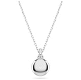 Swarovski Sublima Pendant Necklace - White, Rhodium Plated