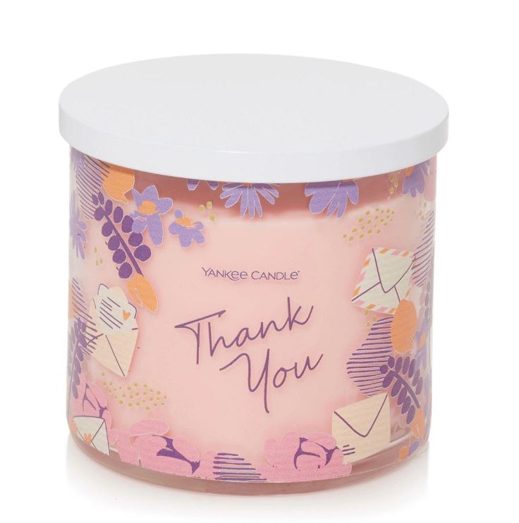 Yankee Candle Pink Sands Thank You 3-Wick Candle