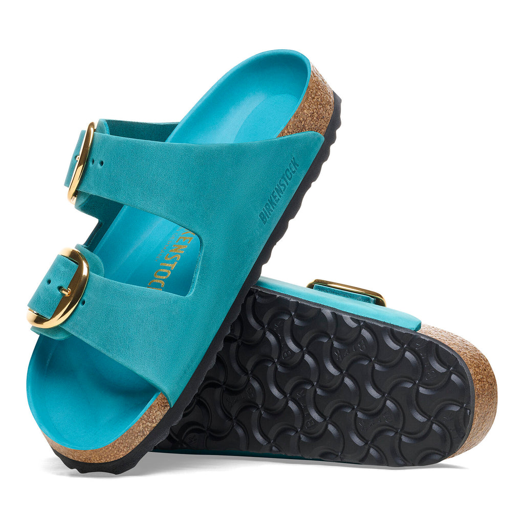 BIRKENSTOCK サンダル Arizona Big Buckle Oiled Leather Arizona Big Buckle Oiled Leather Biscay Bay | BIRKENSTOCK