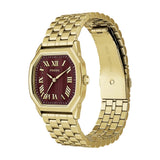 Fossil Womens Harlow Three-Hand Gold-Tone Stainless Steel Watch