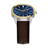 Fossil Mens Pearson Multi-Function Brown Leather Watch