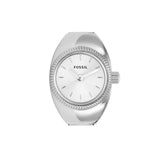 Fossil Womens Watch Ring with Two-Hand Analog Display