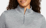 Nike Womens Dri-FIT Swift Element Long Sleeve 1/4 Zip Running Top