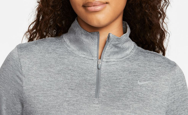 Nike Womens Dri-FIT Swift Element Long Sleeve 1/4 Zip Running Top