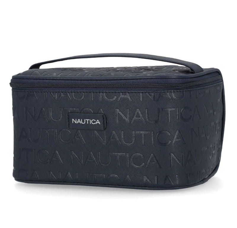 Nautica Repeat Logo Overnight Cosmetic Case