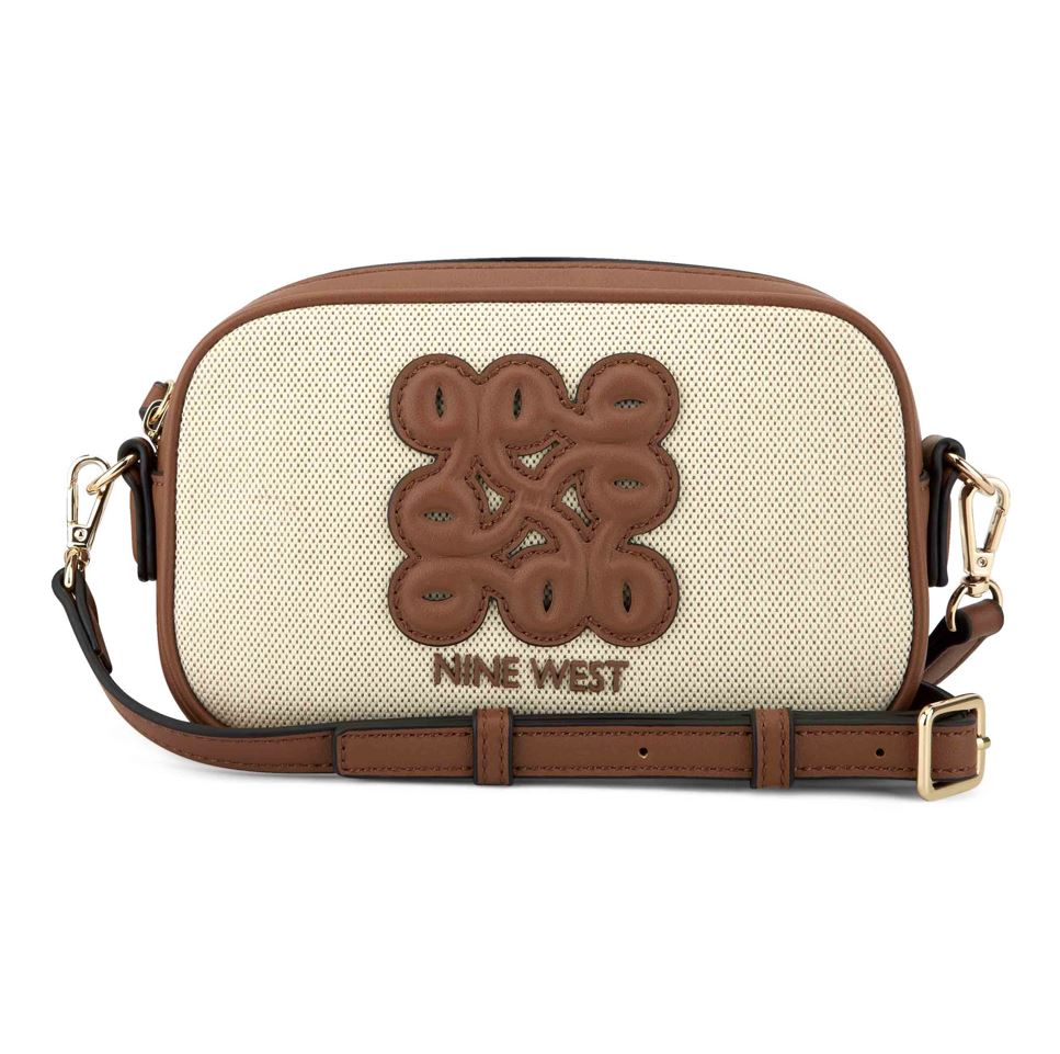 Nine West*編み込みクロスストラップ*きれい*ミュール/Tracee 商品No.K0097【購入商品】夏のレディースコレクションドレス