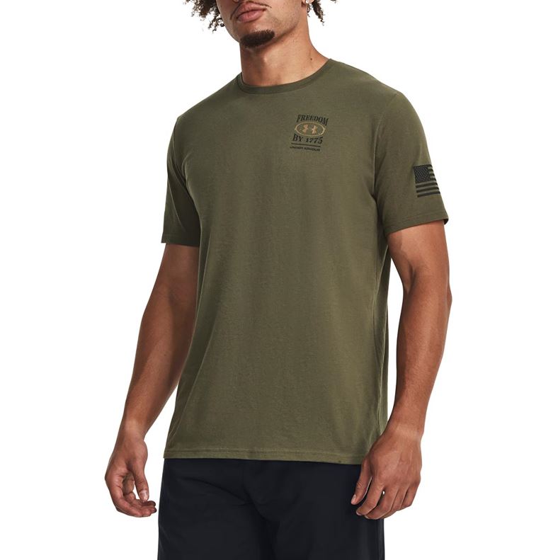 Under Armour Mens Freedom By 1775 Short Sleeve T-Shirt