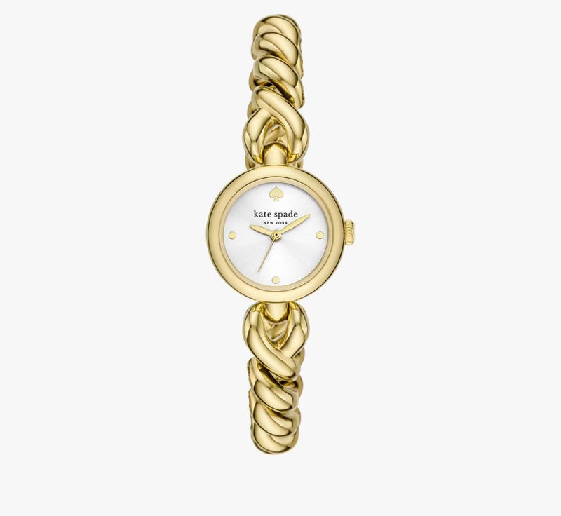 Kate Spade Monroe Braid Twist Watch - Gold-Toned