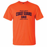 Coast Guard Mens Dad Short Sleeve T-Shirt