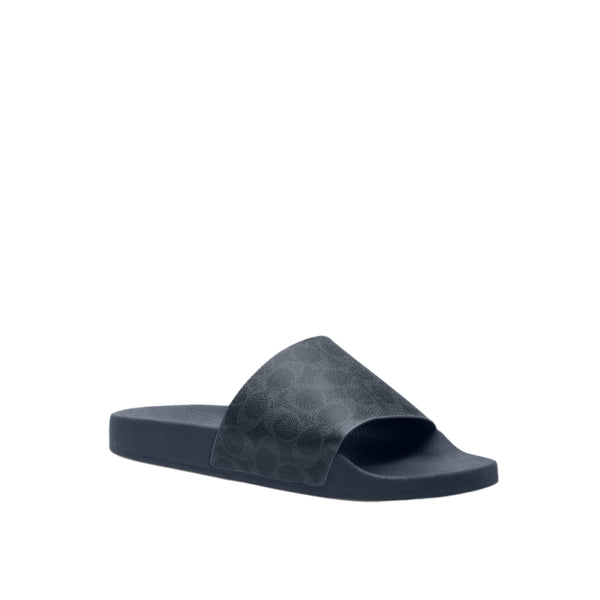 Coach Men's Signature Coated Canvas Pool Slide Sandals