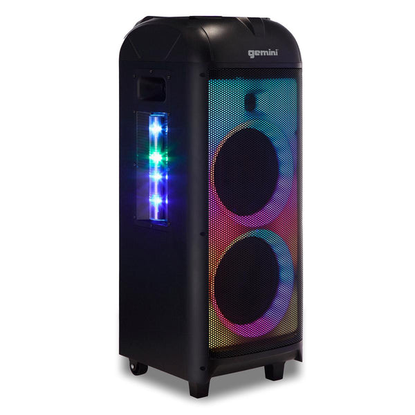 Gemini GPLT-360 Portable Bluetooth Speaker System with Lights