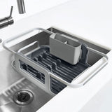 OXO Good Grips Over-The-Sink Aluminum Dish Rack