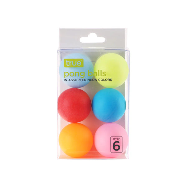 True Party Beer Pong Balls - 6 Count