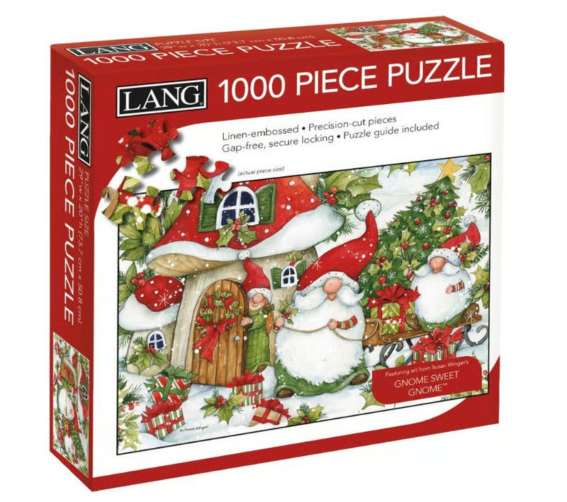 Lang Holiday Gnomes 1000 Piece Puzzle