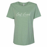 Coast Guard Womens Relaxed Crewneck Short Sleeve T-Shirt