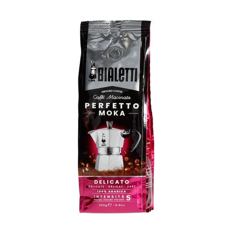 Bialetti Perfetto Moka Delicato Coffee Grounds - 8.8 oz.