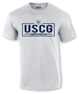 Coast Guard Mens Semper Paratus Short Sleeve T-Shirt