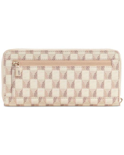GUESS G Wave Large Zip-Around Wallet