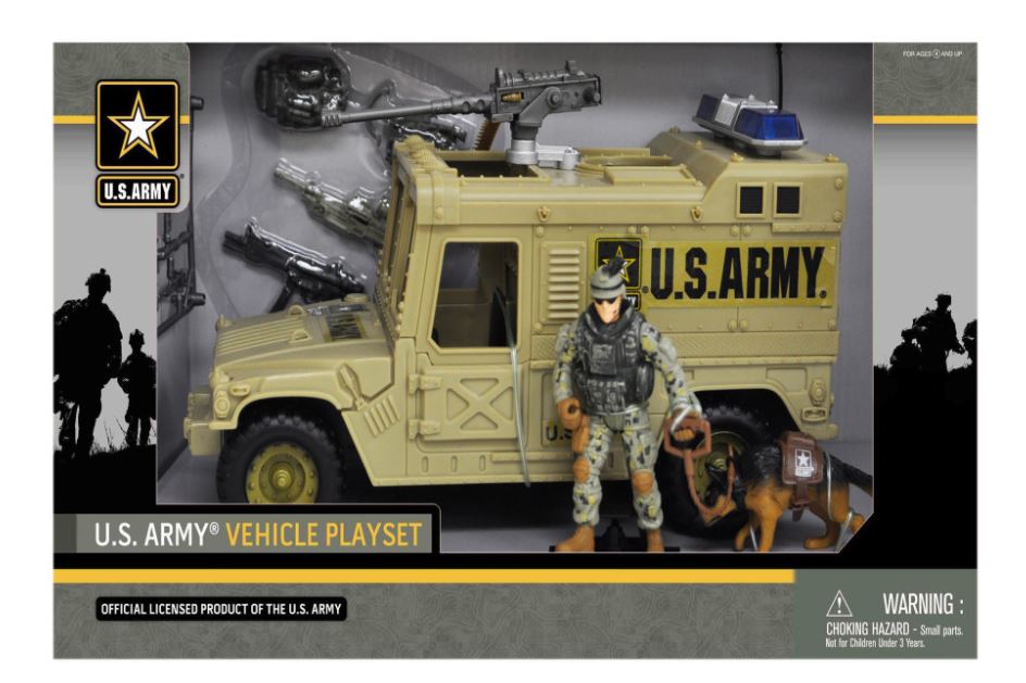 Army Playset - Power Vehicle