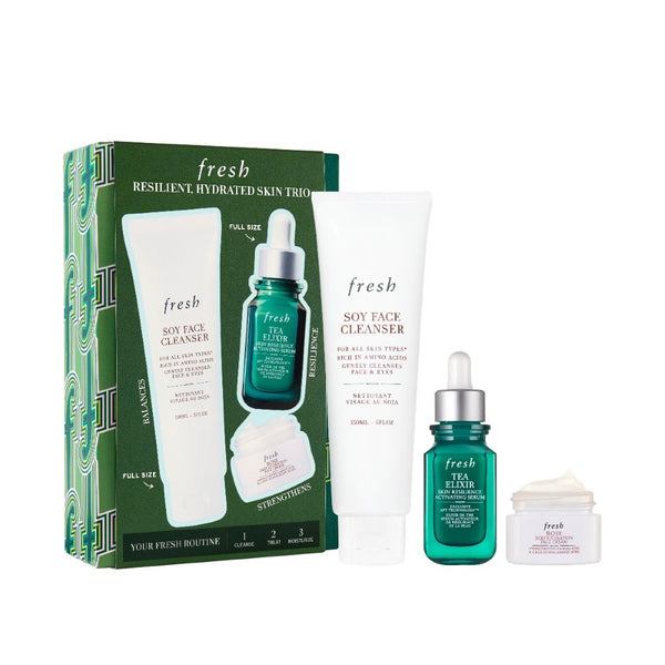 fresh Resilient, Hydrated Skin Gift Set Trio