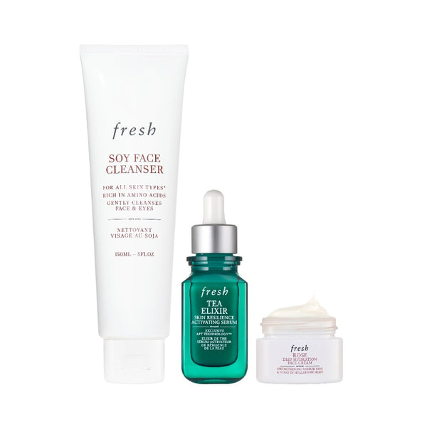 fresh Resilient, Hydrated Skin Gift Set Trio