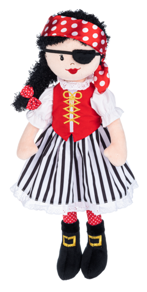 Ganz 20" Pirate Priscilla Rag Doll