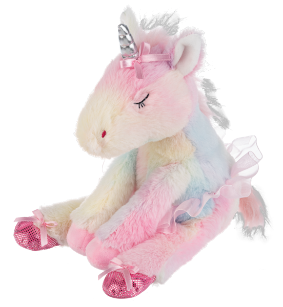 Ganz 9" Ballet Bliss Unicorn Plush Toy