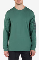 Hurley Mens Everyday Explore Fastlane H20-Dri Long Sleeve T-Shirt