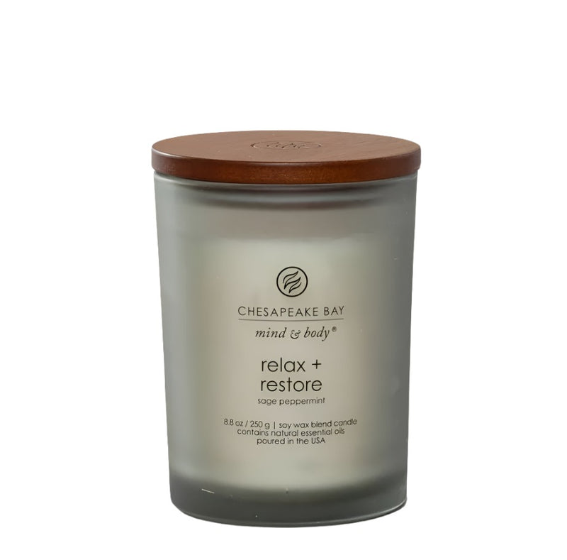 Chesapeake Bay Candle Medium Jar - Relax - Mind & Body