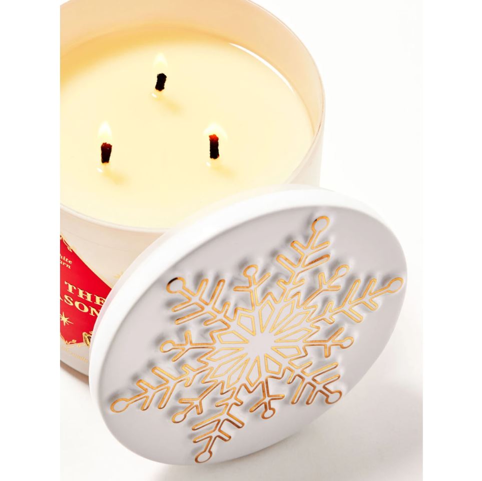 Bath & Body Works 'Tis the Season 3-Wick Candle