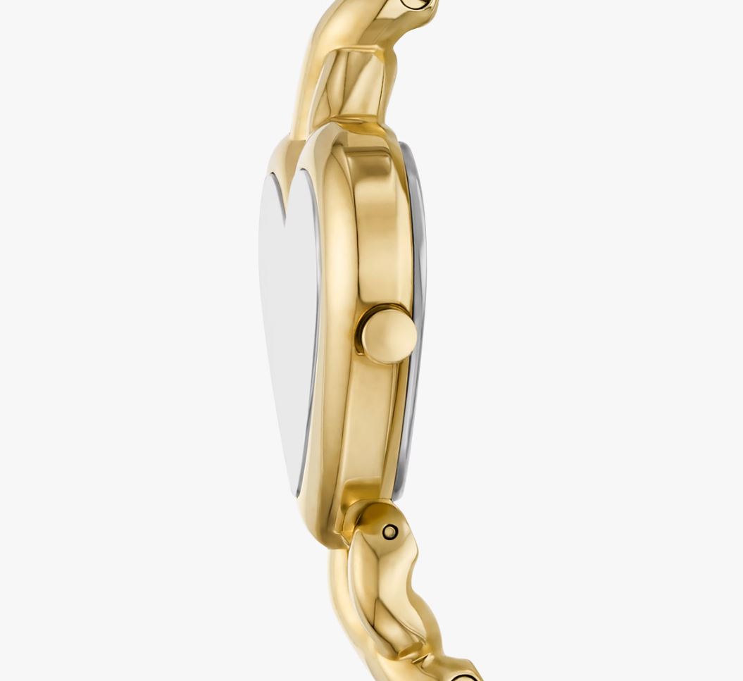 Kate Spade Monroe Twist Gold-Tone Stainless Steel Bracelet Watch