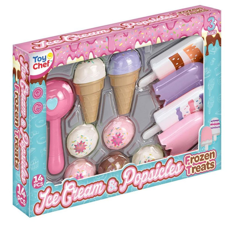 Toy Chef Ice Cream & Popsicles Play Set