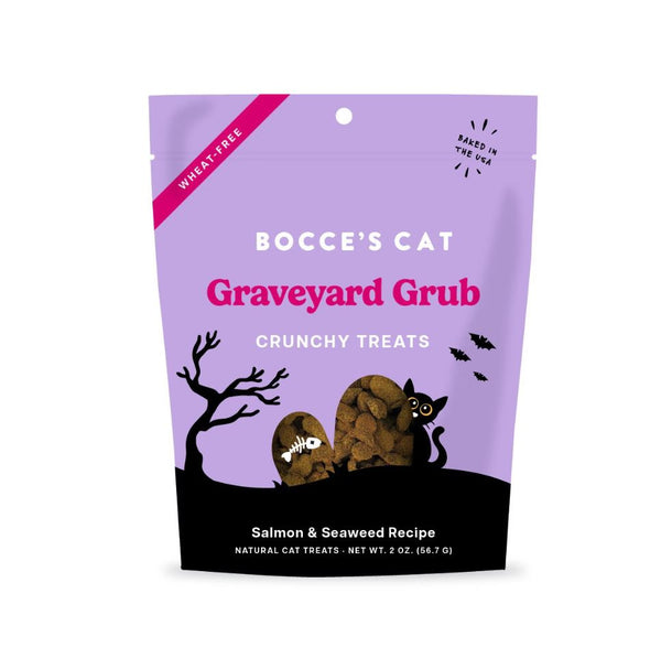 Bocce's Bakery Graveyard Grub Crunchy Cat Treats - 2 oz.