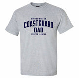 Coast Guard Mens Dad Short Sleeve T-Shirt