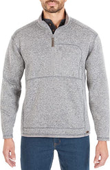 Smith's Workwear Mens 1/4 Zip Sweater Fleece Jacket